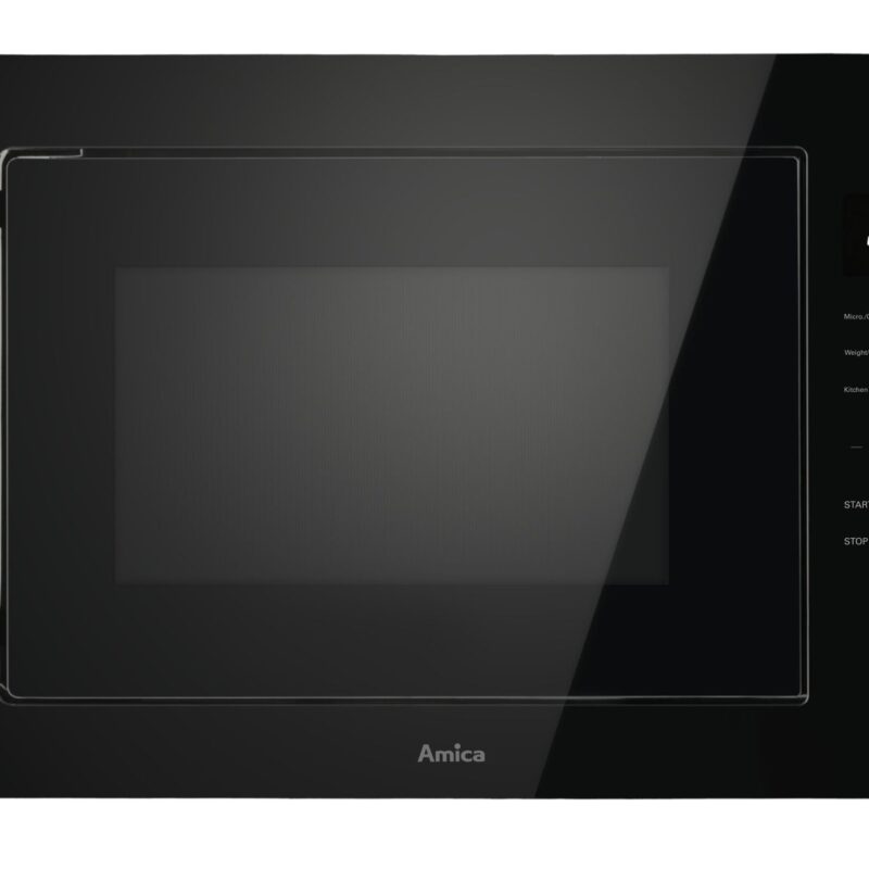 Amica AMMB25E4SGB Φούρνος Μυκροκυμάτων Εντοιχιζόμενος Μαύρο