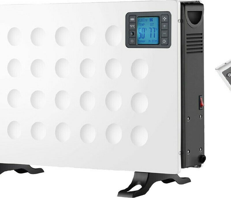 NOVEEN CH8000 Θερμοπομπός Δαπέδου LCD SMART 2000W WHITE