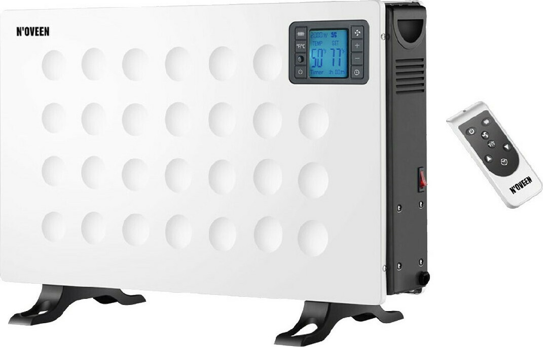 NOVEEN CH8000 Θερμοπομπός Δαπέδου LCD SMART 2000W WHITE