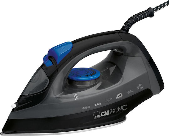 Clatronic DB 3703 Σίδερο Ατμού 1800W με Ανοξείδωτη Πλάκα και Συνεχόμενη Παροχή Ατμού 25gr/min