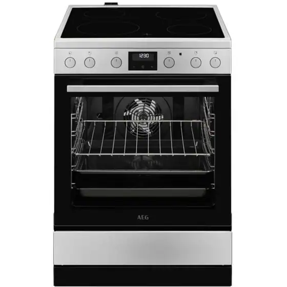 AEG CCB6441NBM SurroundCook 73 Lt Inox Ηλεκτρική Κουζίνα Κεραμική