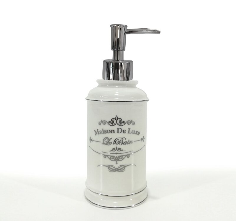 Ντισπένσερ 'Le Bain' Λευκό Κεραμικό 380ml