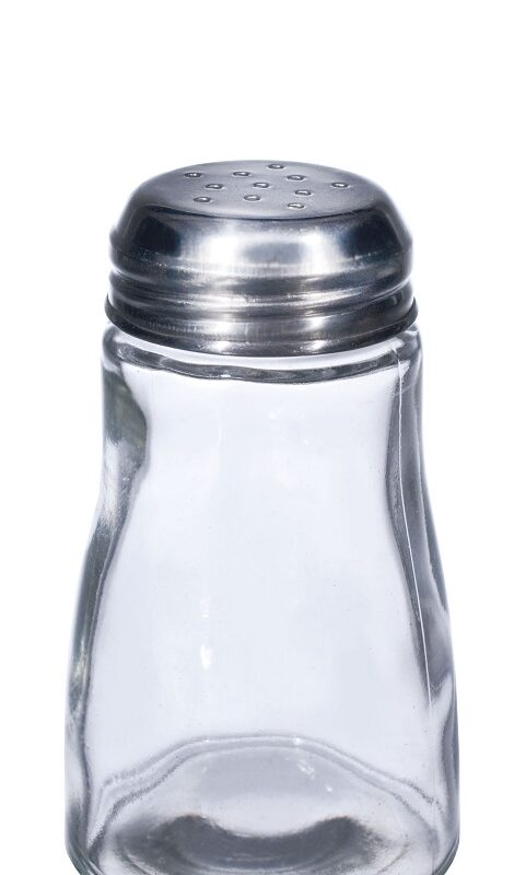 Αλατιέρα Διάφανο Γυαλί 100ml