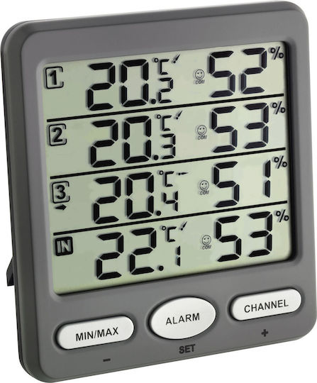 TFA 30.3054.10 Klima Monitor wireless Υγρασιόμετρo / Θερμόμετρo