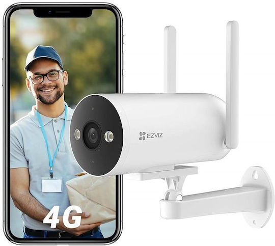 Ezviz CS-H5 IP Κάμερα Παρακολούθησης 4G Full HD+ 3MP Αδιάβροχη με Αμφίδρομη Επικοινωνία και Φακό 4mm