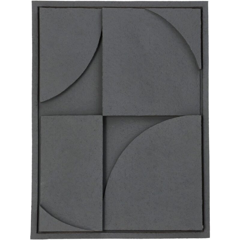 Διακοσμητικό Τοίχου ArteLibre Γκρι Polyresin 29.5x3.5x39.5cm