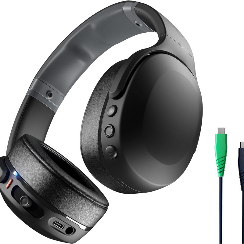 SKULLCANDY (S6EVW-N740) CRUSHER EVO, WIRELESS OVER-EAR  HEADPHONES (TRUE BLACK)