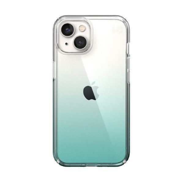 SPECK (150064-9594) IPHONE 14/IPHONE 16E/IPH13 CASE, PRESIDIO PERFECT CLEAR OMBRE (CLEAR/FANTASY TEAL FADE)