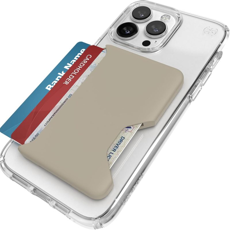 SPECK (150423-3178) WALLET FOR MAGSAFE, WITH CLICKLOCK- PALE OAK