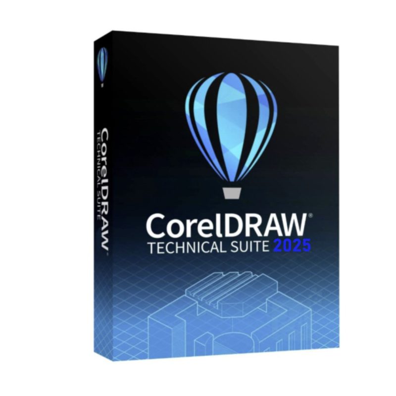 CORELDRAW TECHNICAL SUITE 2025 BUSINESS PERPETUAL LICENSE (INCL. 1 YR CORELSURE MAINTENANCE)(1-4)(LCCDTS2025BPL11)